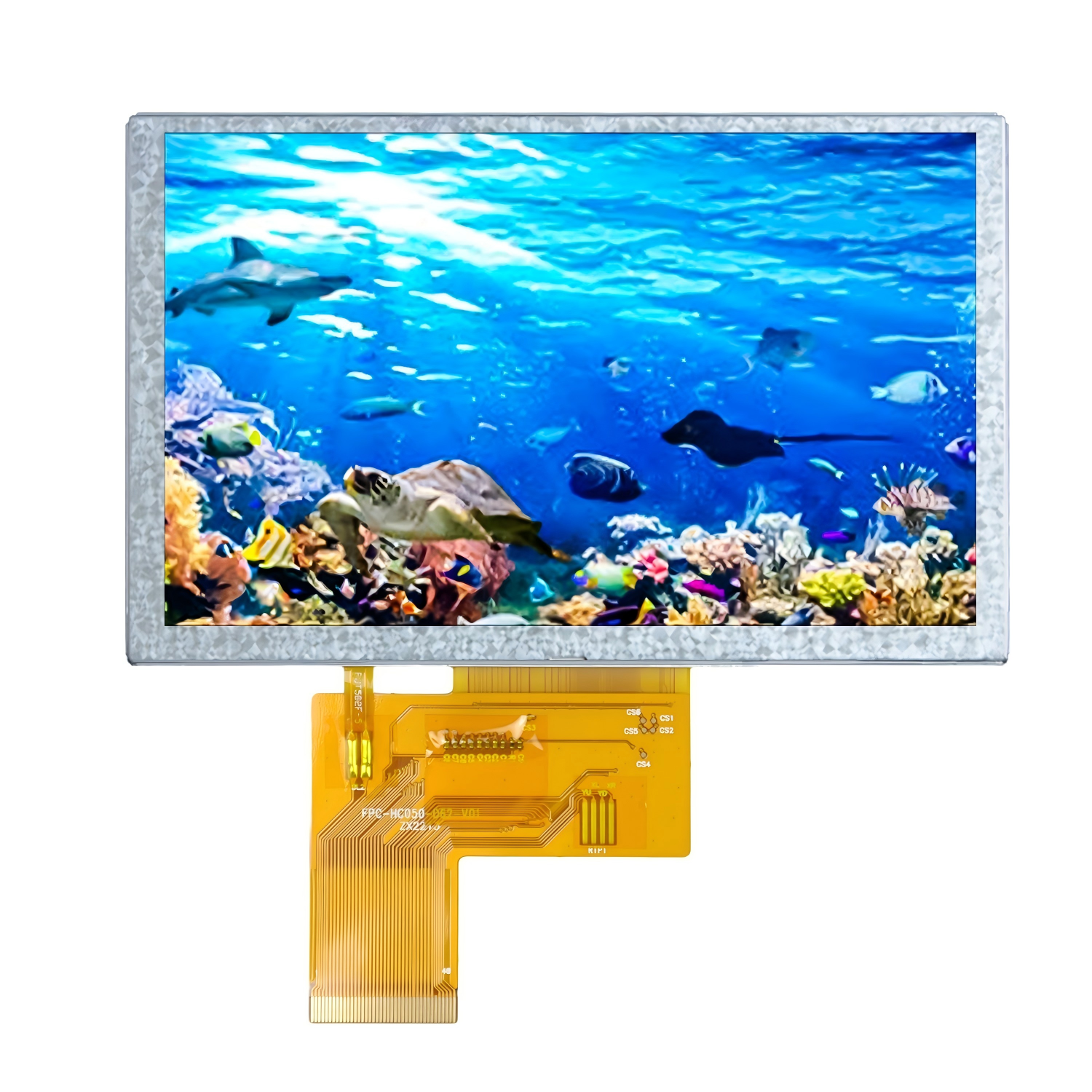 5 inch LCD Display 800*480 2000nits  (HC050IGB0031-B04）