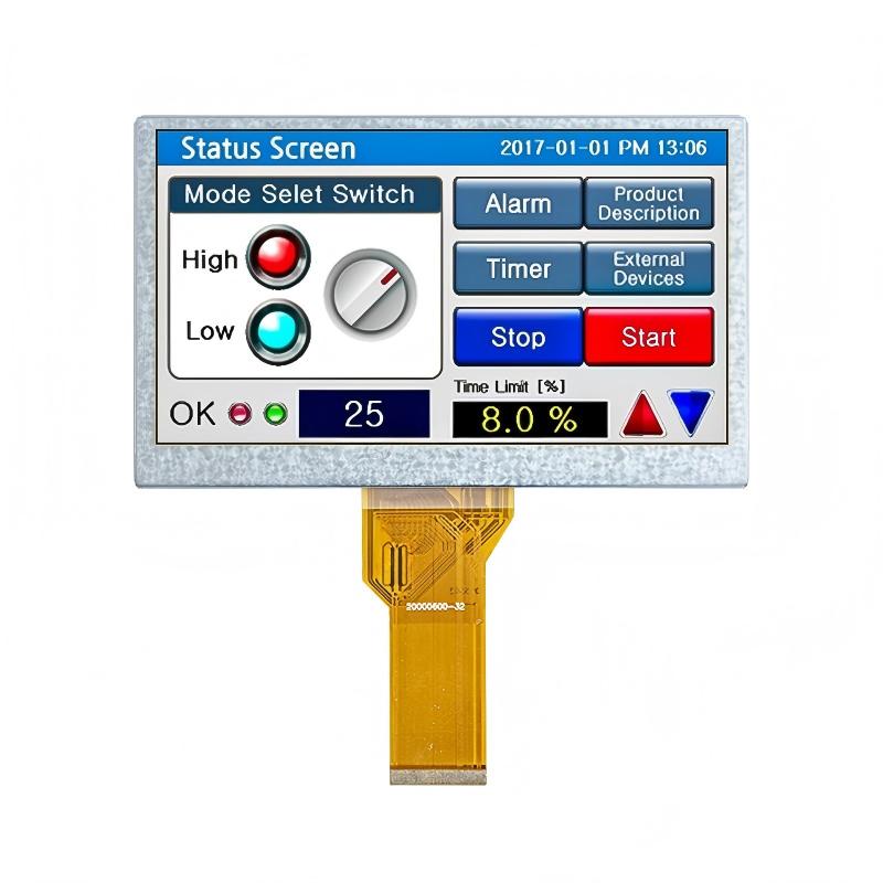 7 inch 50pin RGB LCD display(HC070TG38035-04)