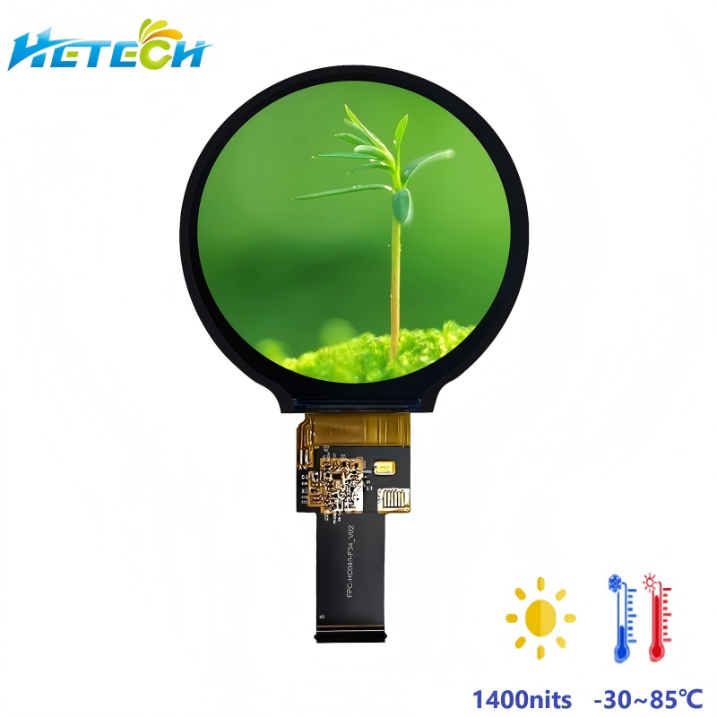 4 inch round LCD 720x720 high brightness