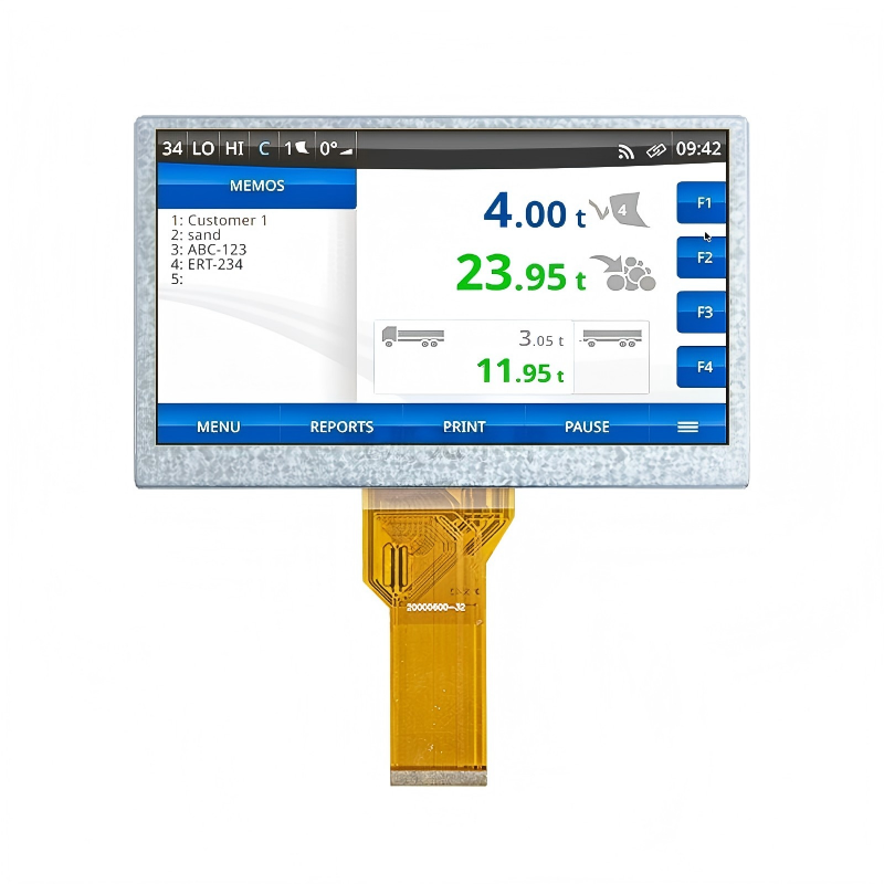 800X480 7 inch lcd display for industrial weighing scale(HC070TG45057-22)