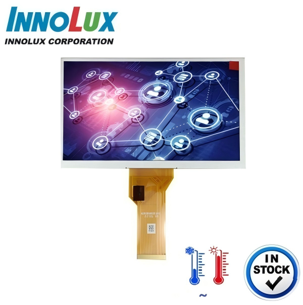 Original INNOLUX 7 inch wide temperature 800x480 high brightness TN LCD panel (AT070TN94)