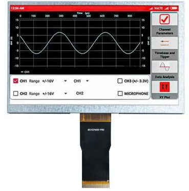 7 inch LCD Display 1024x600 with wide temperature for automotive (HC070IKA0057-B26H）