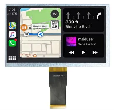 7 inch LCD Display for car dashboard 1024x600 (HC070IKA0057-F59）
7 inch LCD Display for car dashboard 1024x600
