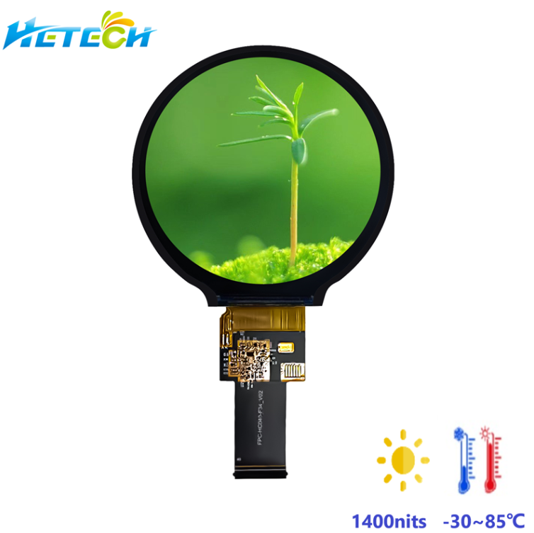 4 inch round LCD 720x720 high brightness