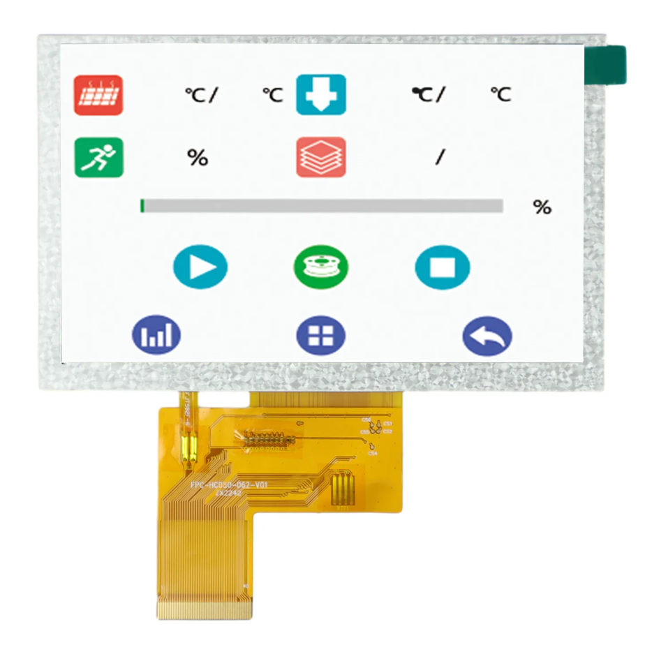 4.3 inch 480x272 LCD display 40pin RGB