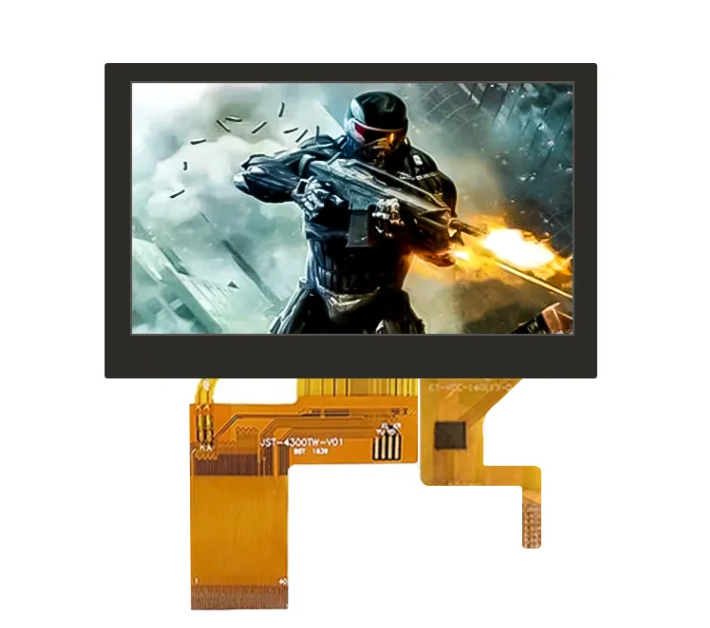 4.3 inch TFT LCD 480×272 resolution RGB interface with CTP(HC043IE50029-D65V.C)