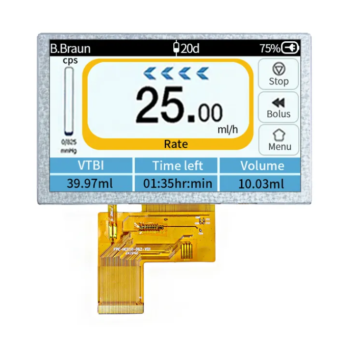 4.3 inch TFT LCD 480×272 resolution RGB interface(HC043TE50029-B03V02)