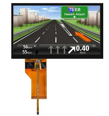 7 inch TN LCD Touch Screen Display Panel 10240x600 with CTP (NJ070NA-23AV.C）