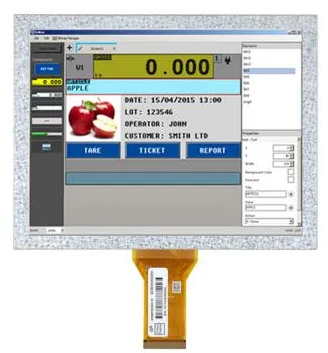 8 inch lcd display 800*600 RGB TN(HC080TH30054-C03V01）