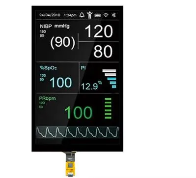 10.1 inch IPS 1200*1920 resolution 40PIN MIPI 280nits LCD with CTP(HC1011Z30026-92 V.C）