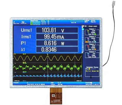 10.25 inch TN 800*600 resolution 60PIN RGB 250nits LCD (HC104TH25059-A01）
