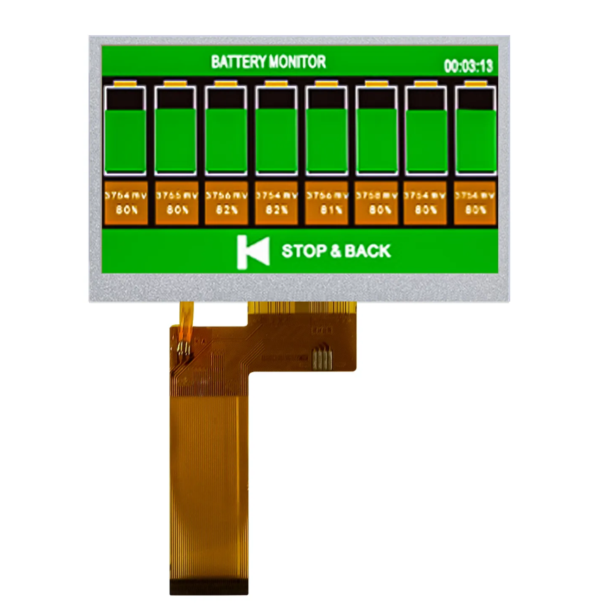 4.3 inch 480x272 40pin RGB LCD screen (HC043TE20029-B58)
