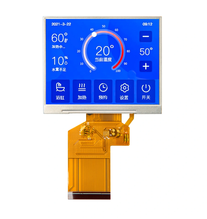 3.5 inch 320*240 res. IPS All viewing angle RGB interface 1000nits brightness(HC035IBA0032-F26)
