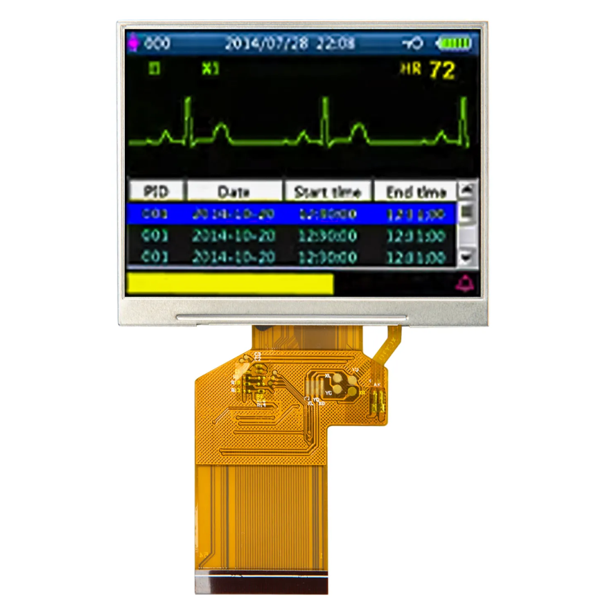 High luminance 3.5 inch TFT LCD touch screen