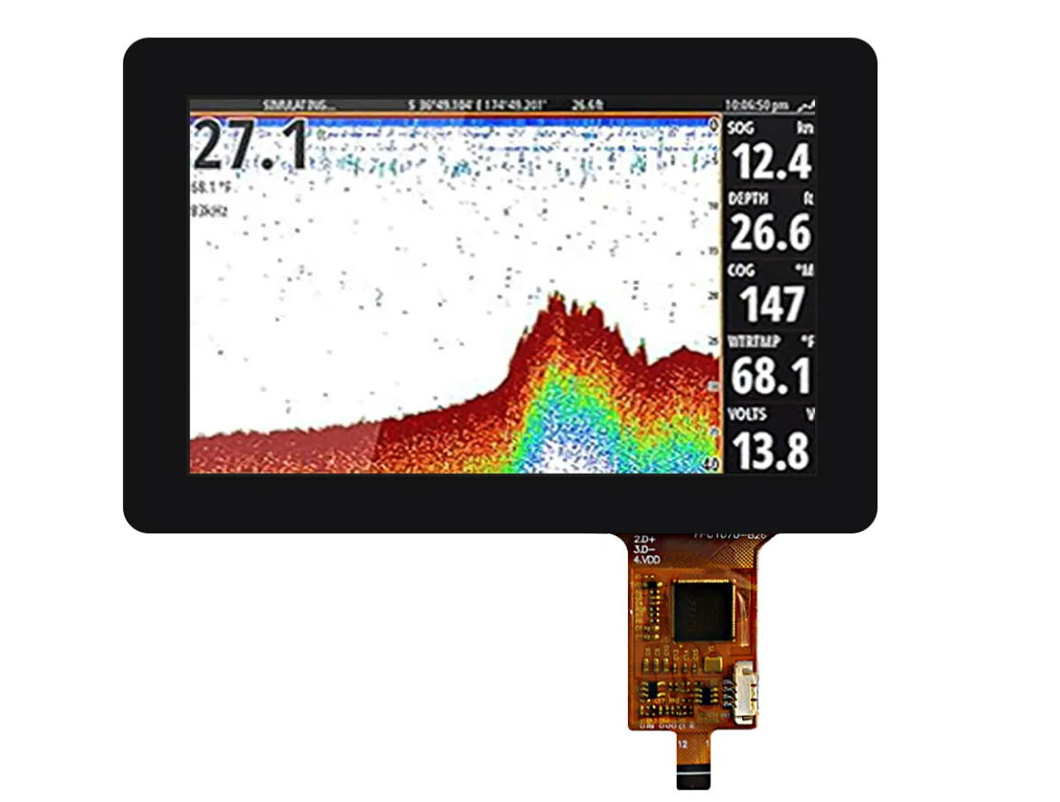 5 inch IPS 800*480 resolution 20PIN LVDS 300nits LCD (HC050IG40029-D58V.C）
