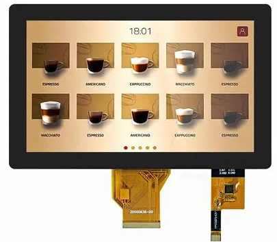 7 inch LCD Display 800x480 with CTP (HC070TG45057-21V.CV01）