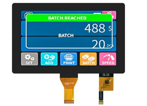 7 inch LCD Display 800x480 (HC070TG70057-D47）
