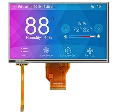 7 inch LCD Display 800x480 with RTP (HC070TG80057-B21V.1）