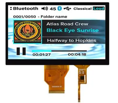 7 inch LCD Display 800x480 with Capacitive Touch Panel(HC070IG30055-G6V.C）