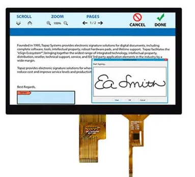 7 inch LCD Display 1024x600 with Capacitive Touch Panel(HC070IK45057-B36V.C）