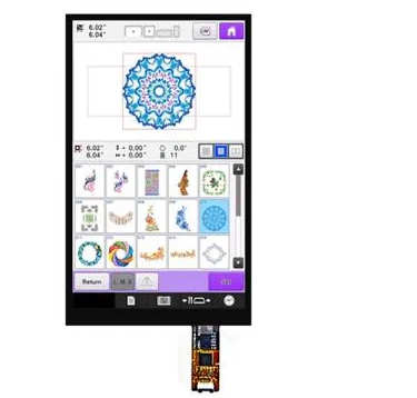 7 inch LCD Display 1200x1920 with Capacitive Touch Panel (HC070IZ30024-F83V.C）